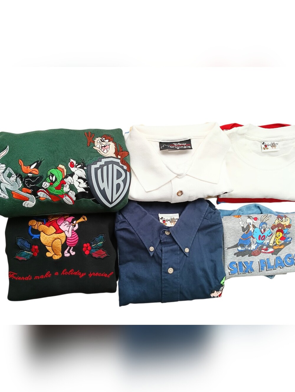 13 Pcs VTG Disney & Looney Tunes Wholesale Reseller Lot 90s Y2K